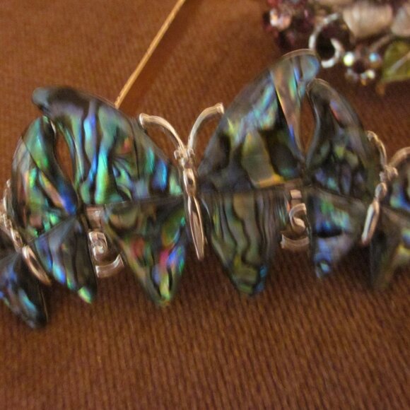 5 pc Metal Rhinestone Crystal Hair Accessories Barrettes - Picture 4 of 8